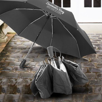 Folding Compact Umbrellas  - Swiss Peak Foldable Umbrella