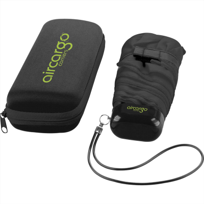 Folding Compact Umbrellas  - 37inch Mini Folding Travel Umbrella with Ca