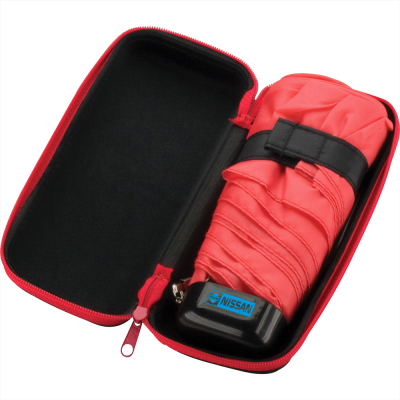 Folding Compact Umbrellas  - 37inch Mini Folding Travel Umbrella with Ca