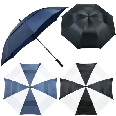 Windproof Golf Umbrellas  - Course 62inch Vented Golf Umbrella