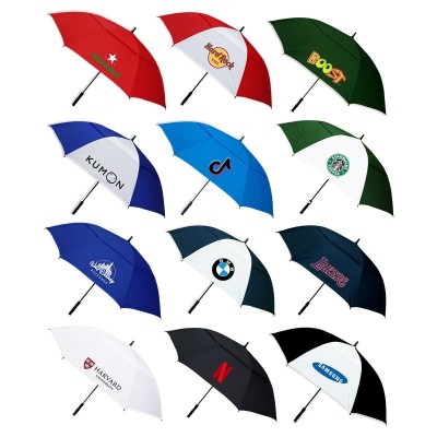 Windproof Golf Umbrellas  - Stormy Vented Golf Umbrella
