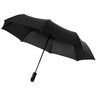 Folding Compact Umbrellas  - Trav 21.5inch Foldable Auto Open/Close Umbrella
