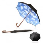 Executive &amp; Corporate Umbrellas  - Shelta 58cm Long Blue Sky Umbrella