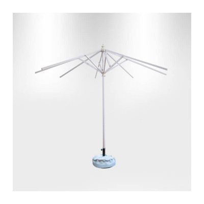Market Umbrellas  - 3x3m Square Commercial Market Umbrella - With Valance