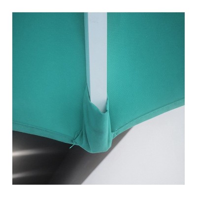 Market Umbrellas  - 3x3m Square Market Umbrellas With Valances
