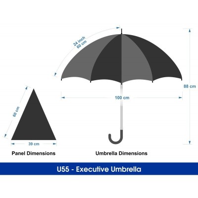 Executive & Corporate Umbrellas  - 24 Executive Umbrella