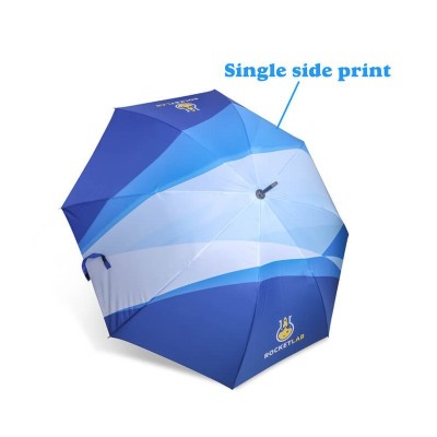 Custom Made Umbrellas  - Deluxe Eight-Panel Umbrella with Projector Lamp(27)