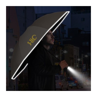 Custom Made Umbrellas  - Folding Ten-Panel Umbrella with LED Light