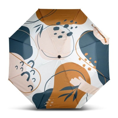 Folding Compact Umbrellas  - Full Colour Compact Umbrella