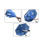 Custom Made Umbrellas  - Reversible Folding Umbrella