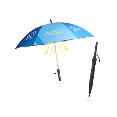 Custom Made Umbrellas  - Sport Umbrella with Fan