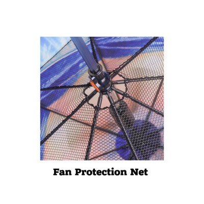 Custom Made Umbrellas  - Sport Umbrella with Fan