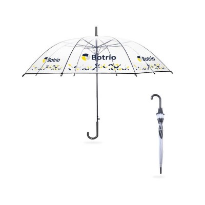 Custom Made Umbrellas  - Transparent Eight-Panel Umbrella