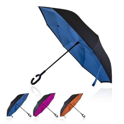 Inverted Umbrellas  - Shelta 53cm Double Canopy Reverse Shelta
