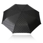 Folding Compact Umbrellas  - Shelta Folding/Compact 58cm Checkerboard Umbrella