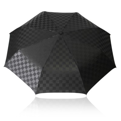 Folding Compact Umbrellas  - Shelta Folding/Compact 58cm Checkerboard Umbrella