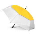 Windproof Golf Umbrellas  - Trident Sports Umbrella - White Panels