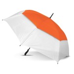 Windproof Golf Umbrellas  - Trident Sports Umbrella - White Panels