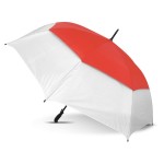 Windproof Golf Umbrellas  - Trident Sports Umbrella - White Panels