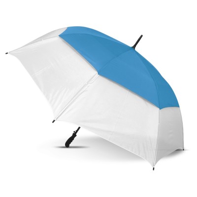 Windproof Golf Umbrellas  - Trident Sports Umbrella - White Panels