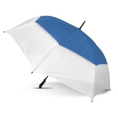 Windproof Golf Umbrellas  - Trident Sports Umbrella - White Panels