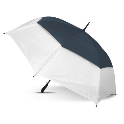 Windproof Golf Umbrellas  - Trident Sports Umbrella - White Panels