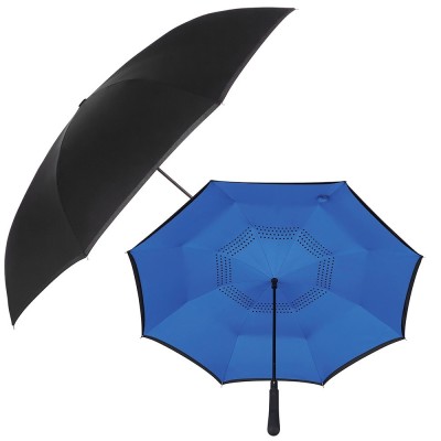 Windproof Golf Umbrellas  - 48 inch Auto Close Inversion Umbrella