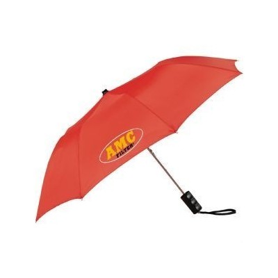 Folding Compact Umbrellas  - Seattle 91cm Folding Auto Umbrella