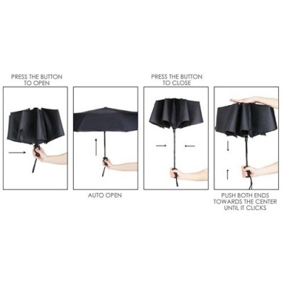 Folding Compact Umbrellas  - The Kingston Folding Umbrella